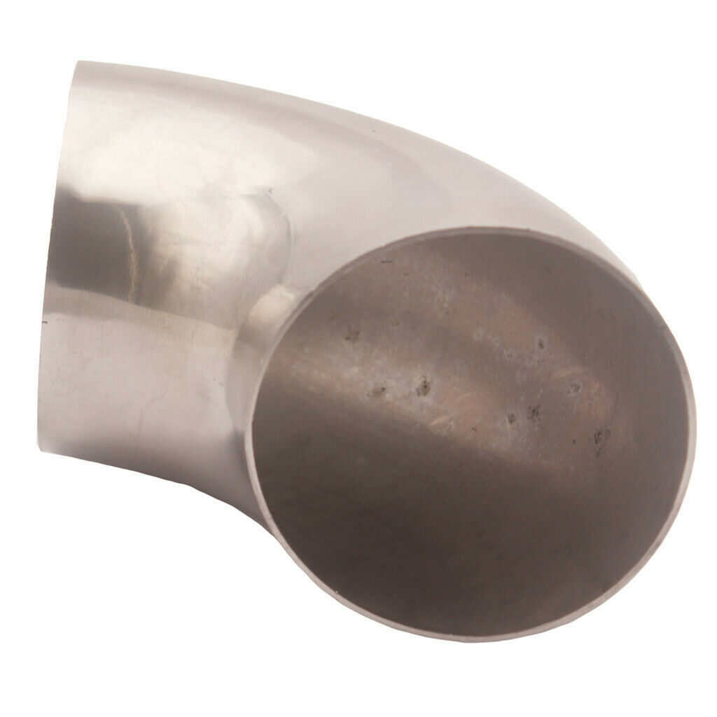 Durable 3.0" Radius Mandrel Bend Stainless Steel 0.84D Exhaust pip Polished