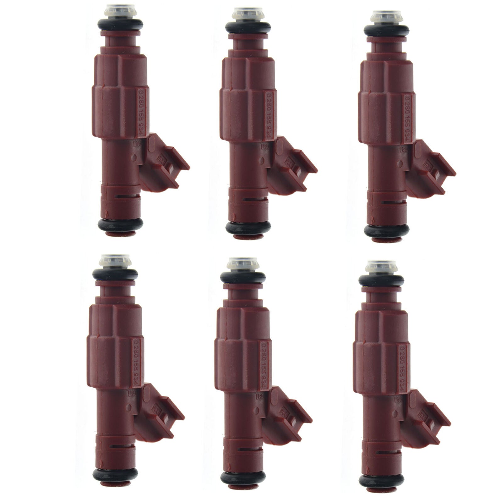 Brand New Set Of 6 Fuel Injectors For Dodge Dakota Ram1500 2500 3.9L 5.2L 5.9L