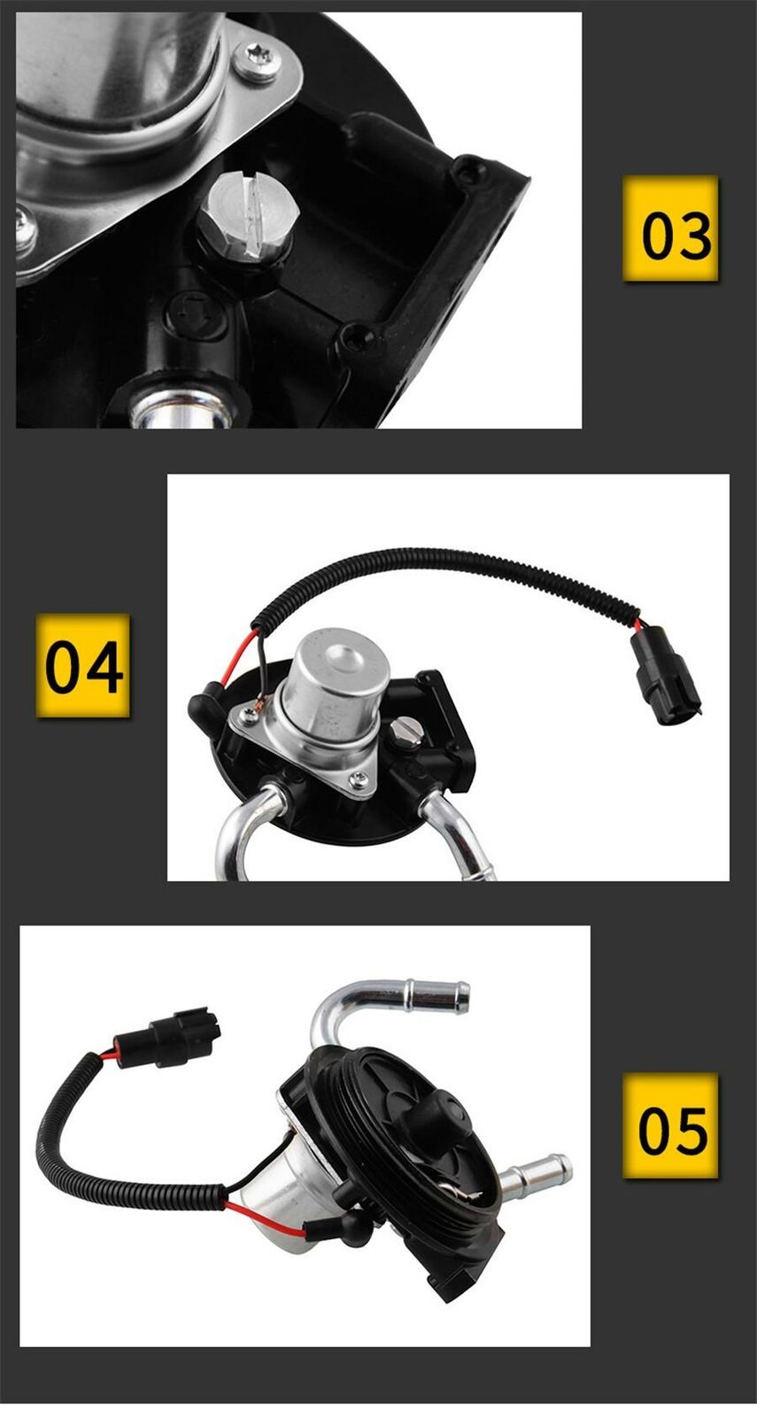Fuel Filter Head Assembly w/ Heater For Duramax V8 6.6L Part#ï¼š12642623/12664429