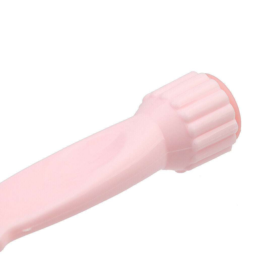 2 in 1 Double-end Nail Art Stamper Scraper Manicure Print DIY Tool - Pink