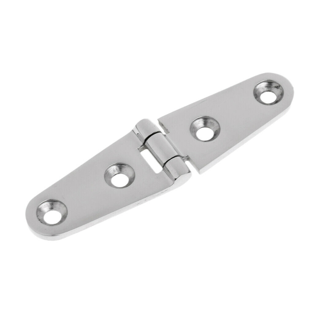 8X Stainless Steel Hardware Boat Marine Deck Cabin Strap Hinge