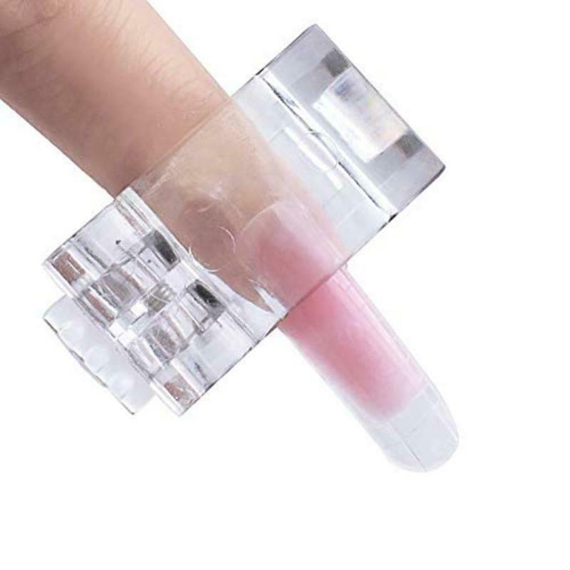 Quick Building Nail Tips Curve Shaping Fixing Clip for Gel Nail Extension