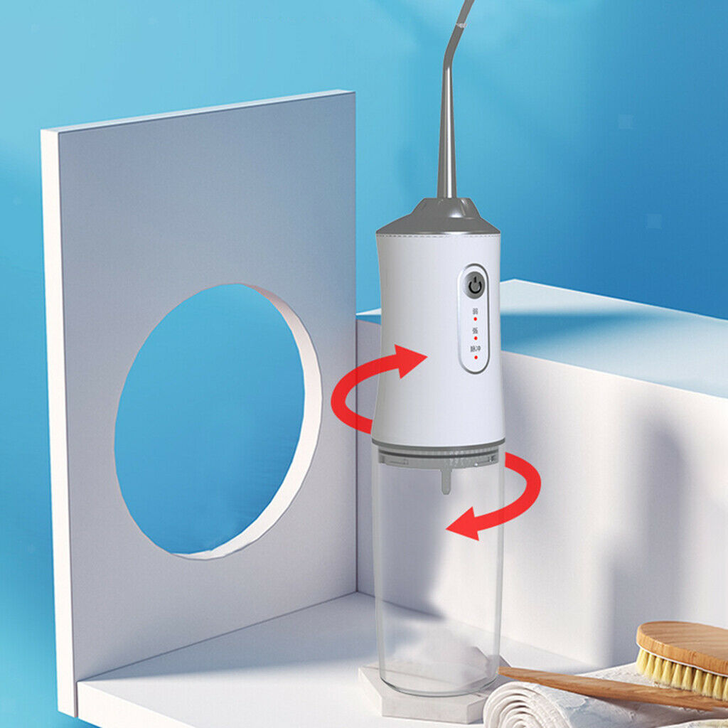 Water Flosser Teeth Cleaner Scaling Kit Tooth Stain Eraser Family Use white
