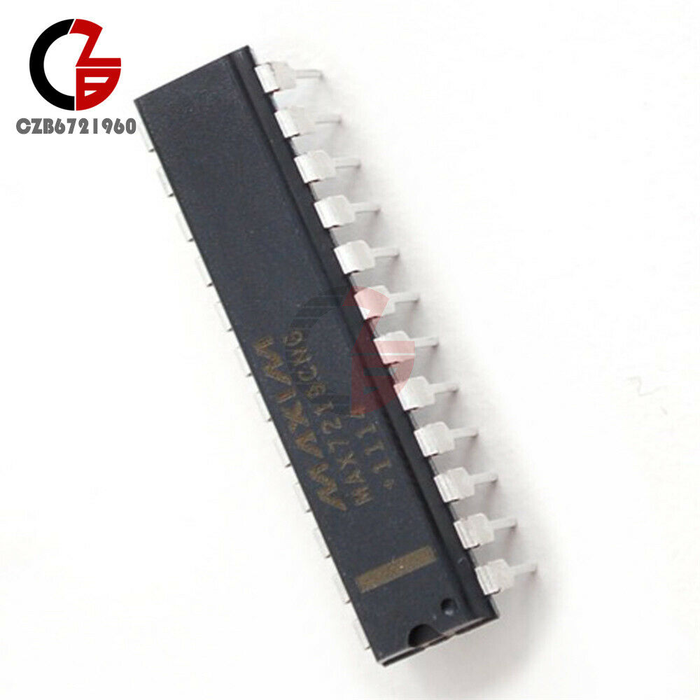 2PCS MAX7219 MAX7219CNG 8-Digit PDIP-24 LED Display Driver IC