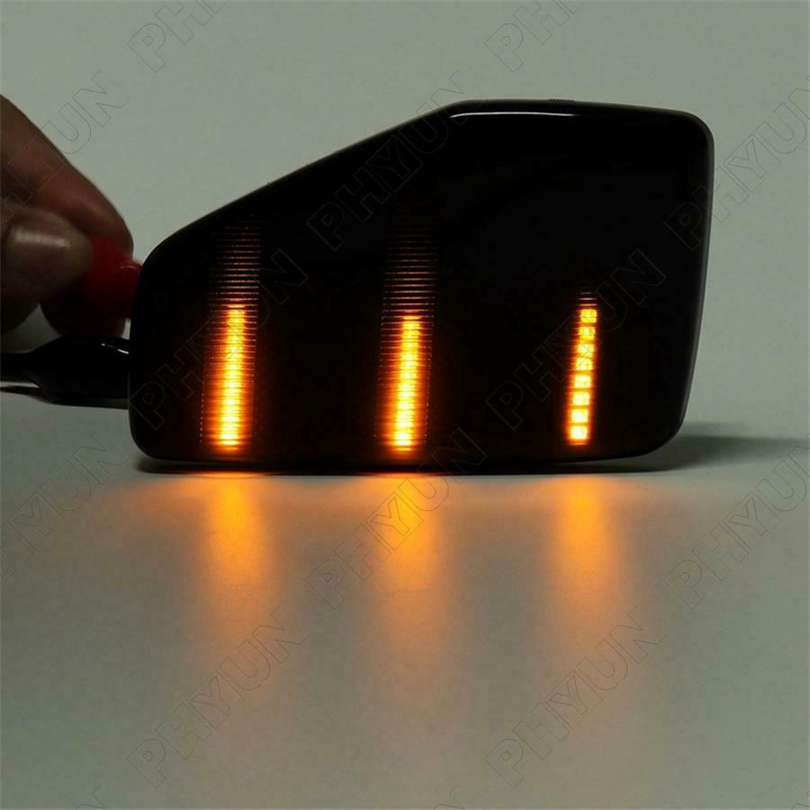 For 2005-2010 Hummer H3 / 09-10 H3T Dynamic LED Front Fender Side Marker Lights