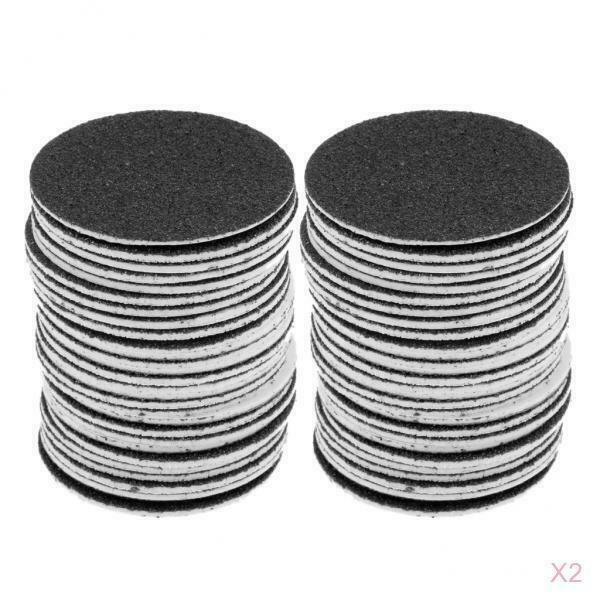 120x Round Foot Rasp Feet Grinder Sandpaper Discs for Dead Skin Remover