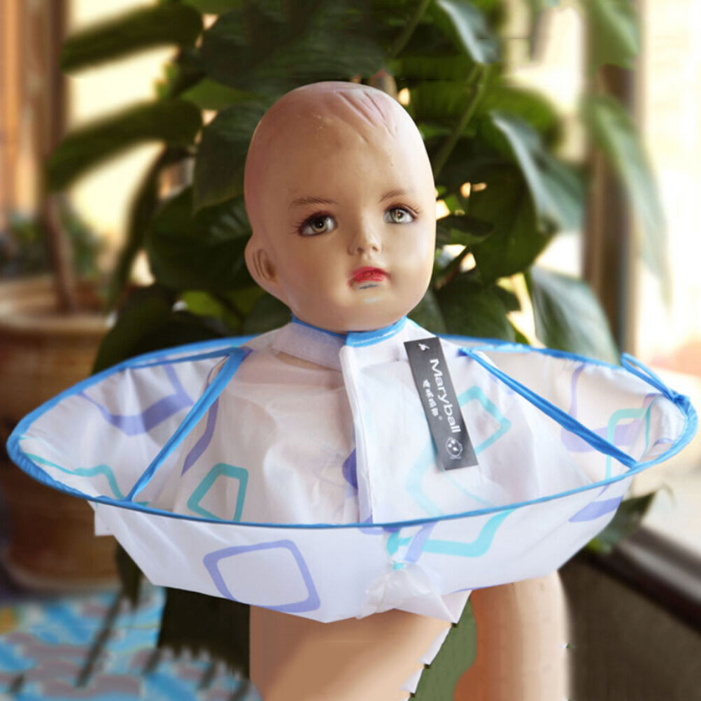 1X  Children Kids Useful Hair Cutting Cape Gown Salon Hairdresser Barbe RDEAU