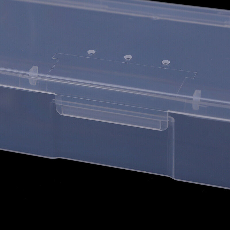 Clear Plastic Storage Box Jewelry'Craft Nail Beads Container Organizer Cas.l8