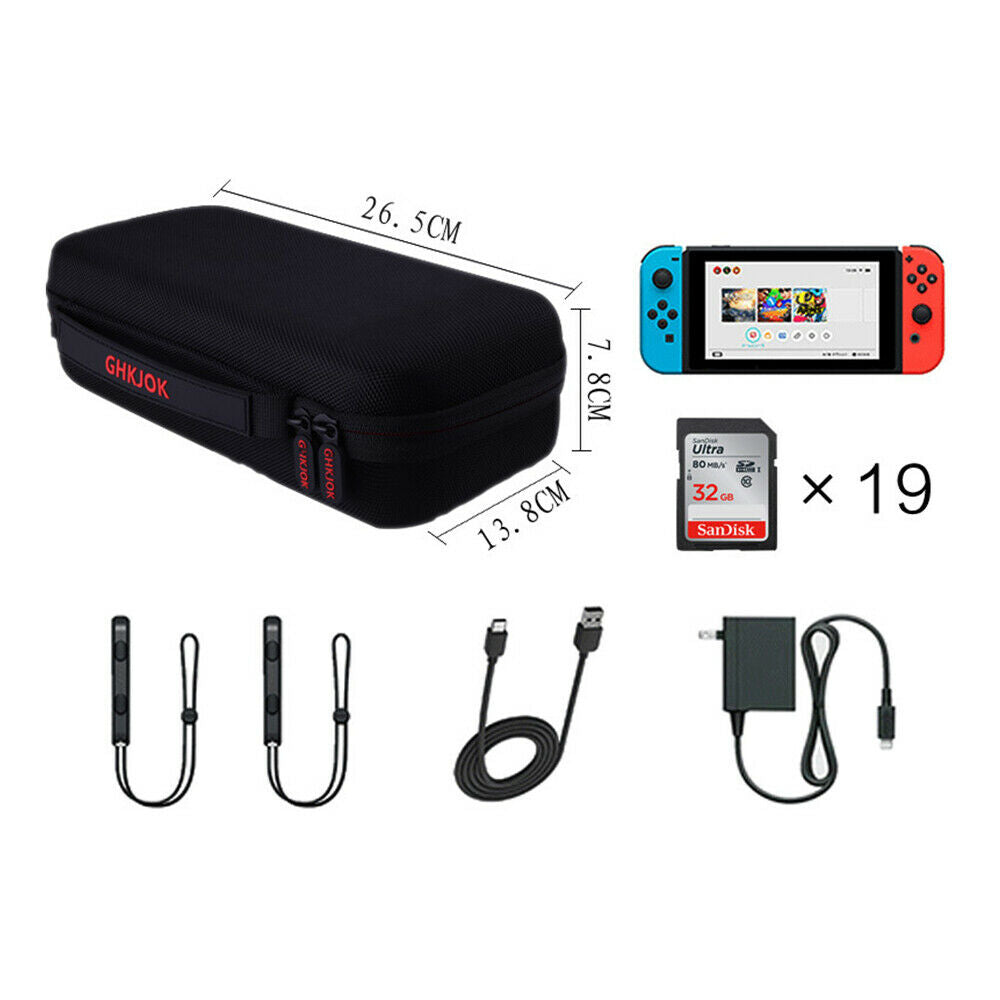 Switch Storage Bag Protective Hard Case Game Console Handbag for NS Switch Case