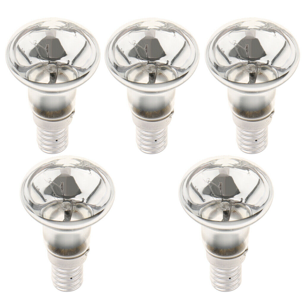 5x R39 E14 SES Spotlight Bulb Reflector Light Bulb  Lamp Replacement 25W