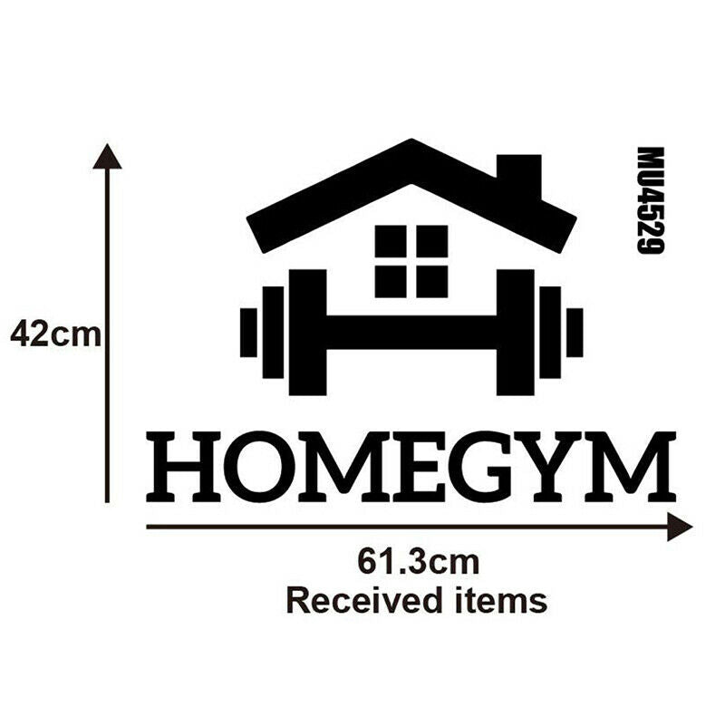 Gym Decoration Vinyl Wall Decals For Fitness Rooms Decor Gym Stick.l8
