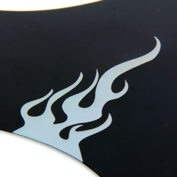 Acoustic Guitar Duck Pickguard Scratchplate Scratch Plate Self-Adhesive Black