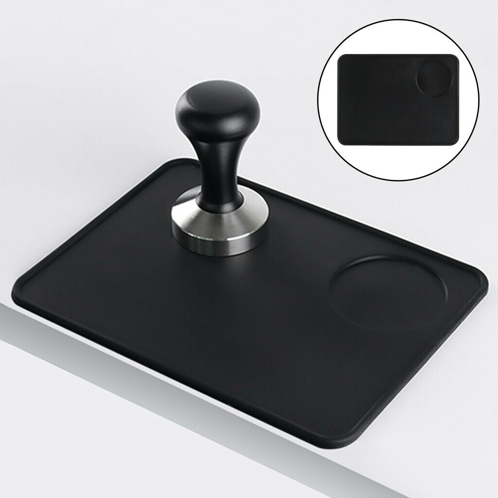 Coffee Tamper Mat Thicken Anti-Skid Coffee Grind Coffee Powder Tamping Pad