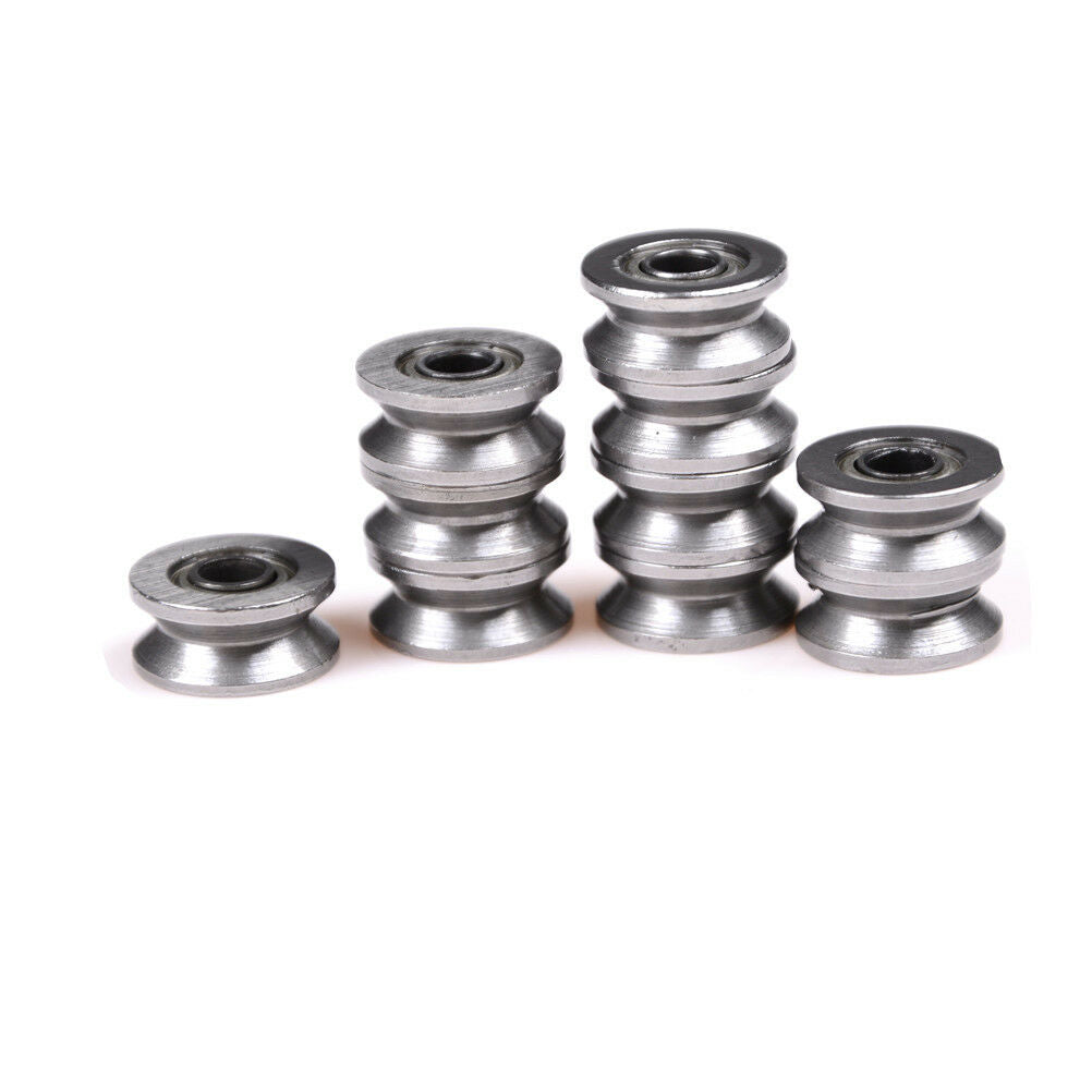 10pcs 624VV V Groove Sealed Ball Bearings Vgroove 4 x 13 x 6mm 2~2.5mm deep SJ