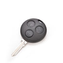 Remote Key For Benz Smart Car Fortwo Replacement Case 3 Button Shell JRBDAUH Lt