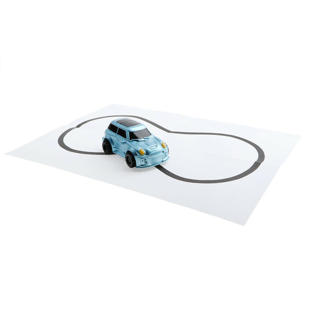 Mini  Inductive Car (Follows Black Line)  Gift for Kids & Children,