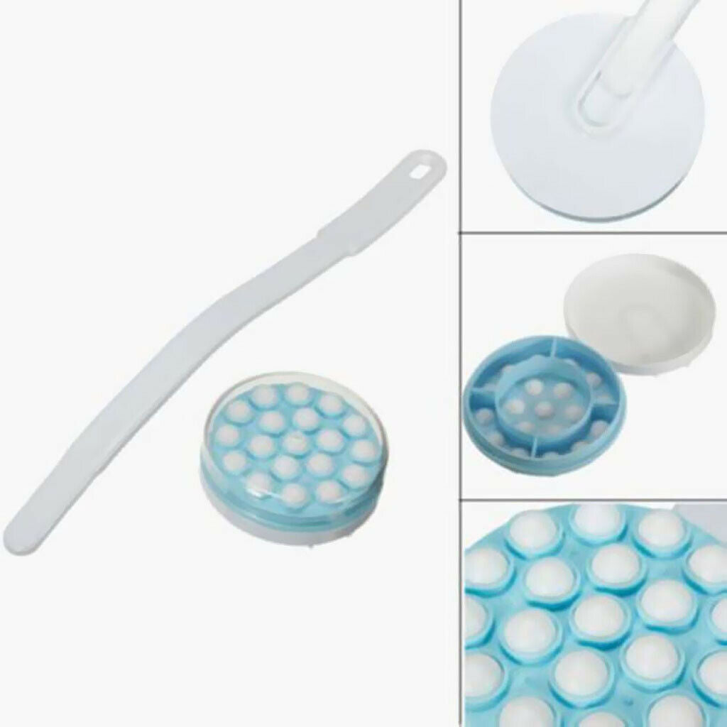 3 Packs Long Handle Body Bath Shower Brush Back Scrubber for Men Women