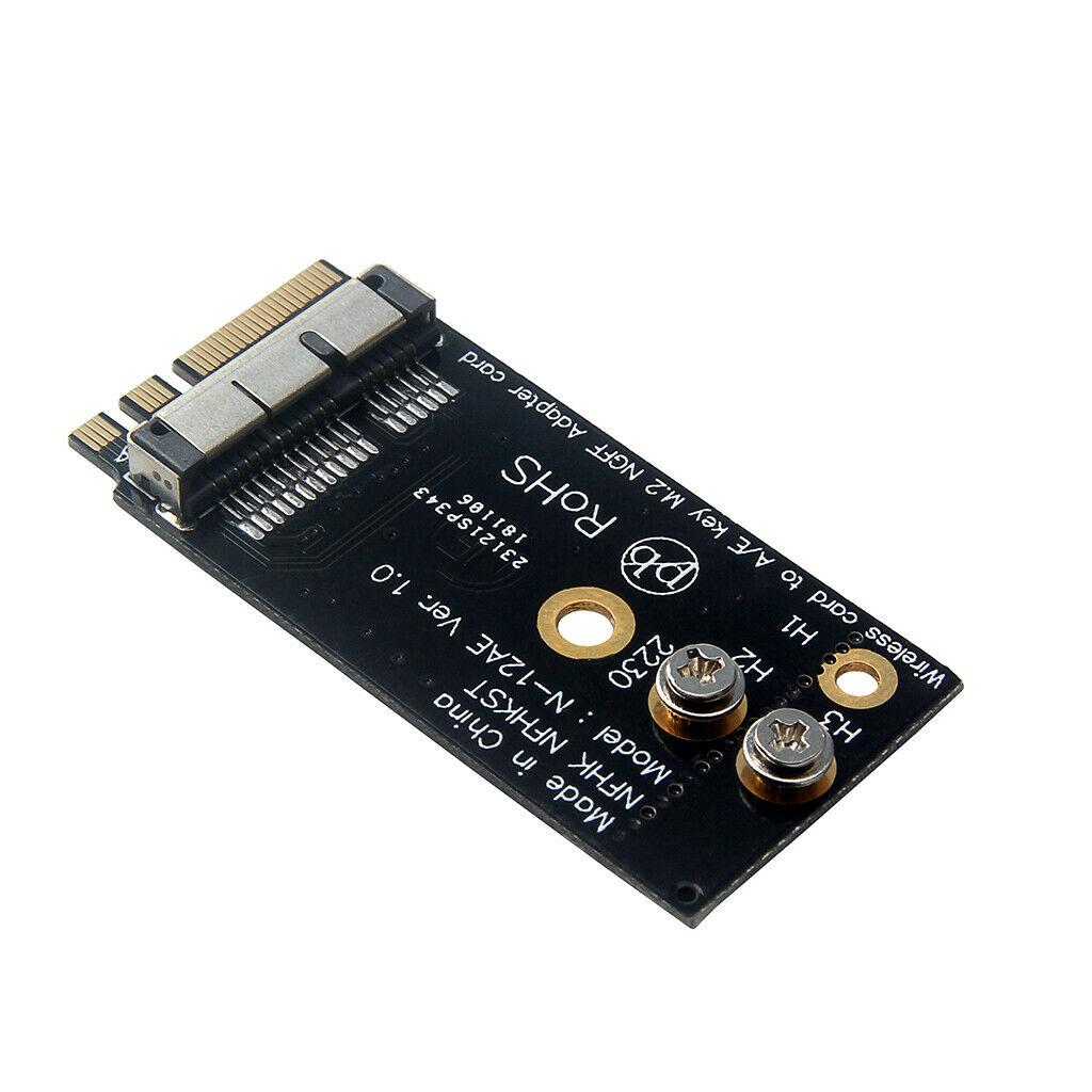 BCM94360CS2 BCM943224PCIEBT2 12+6 Pin WIFI wireless card module to NGFF M.2