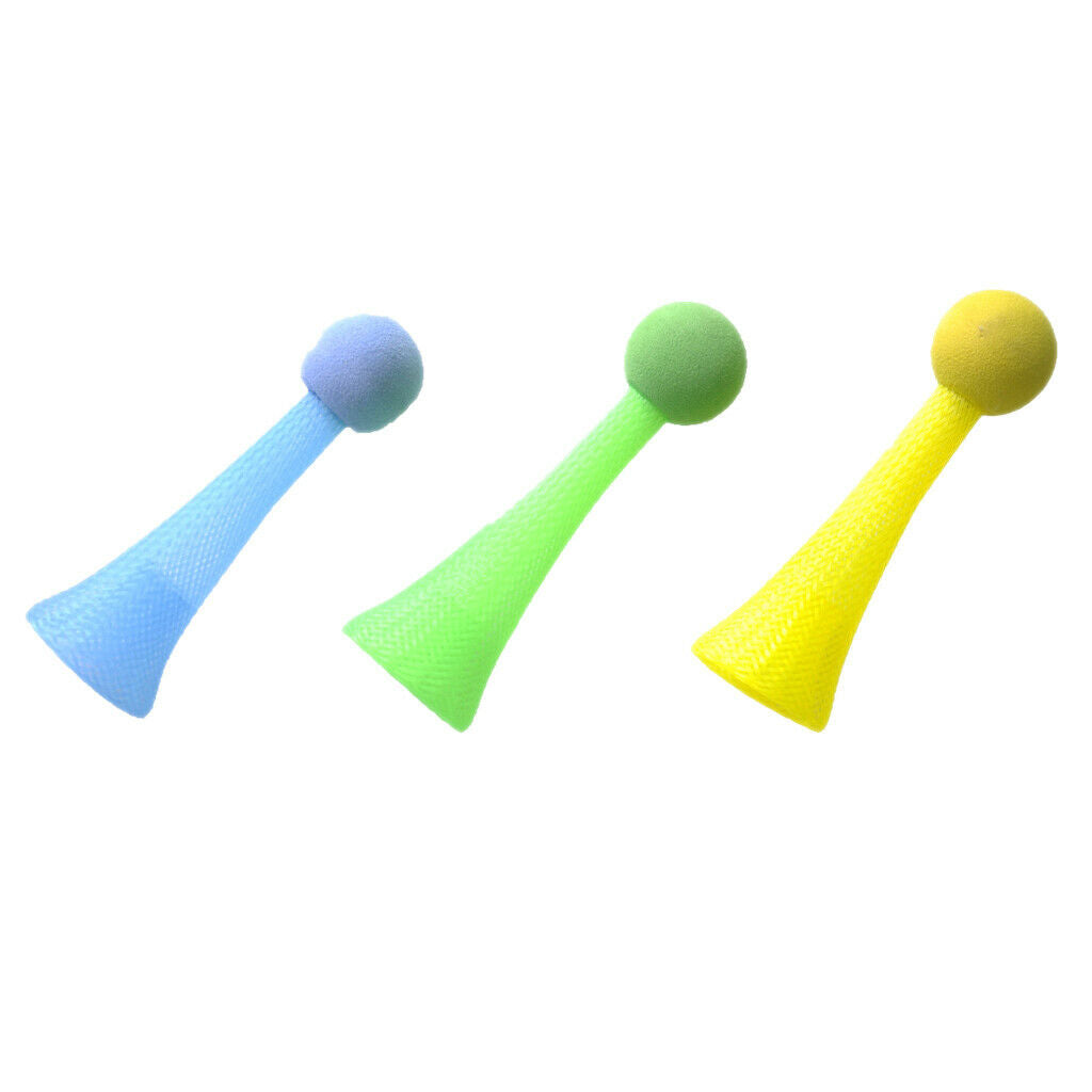 Pack of 3 Unique Design Cat Toys Interactive Light Flash Jumping Ball Cat