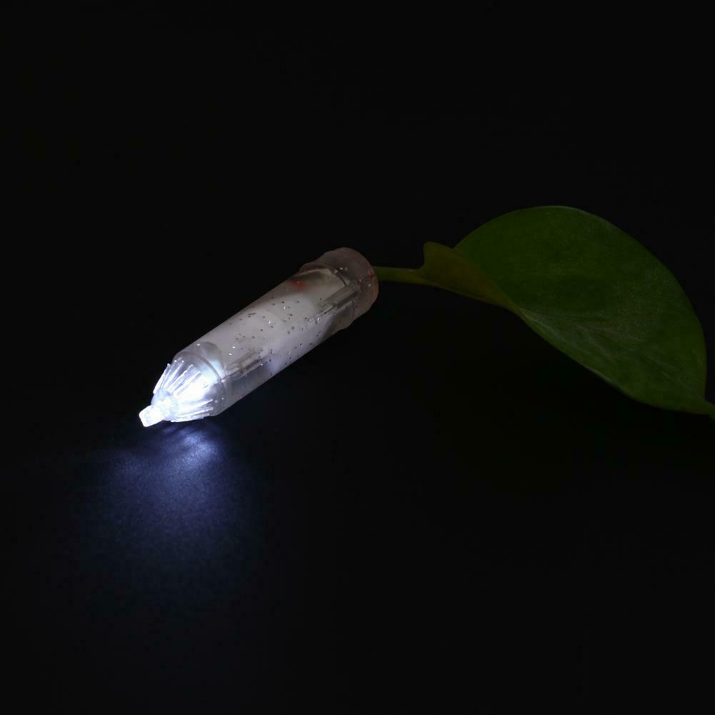 Underwater Fishing Lure Light LED Artificial Trout Bait Fish Attract @