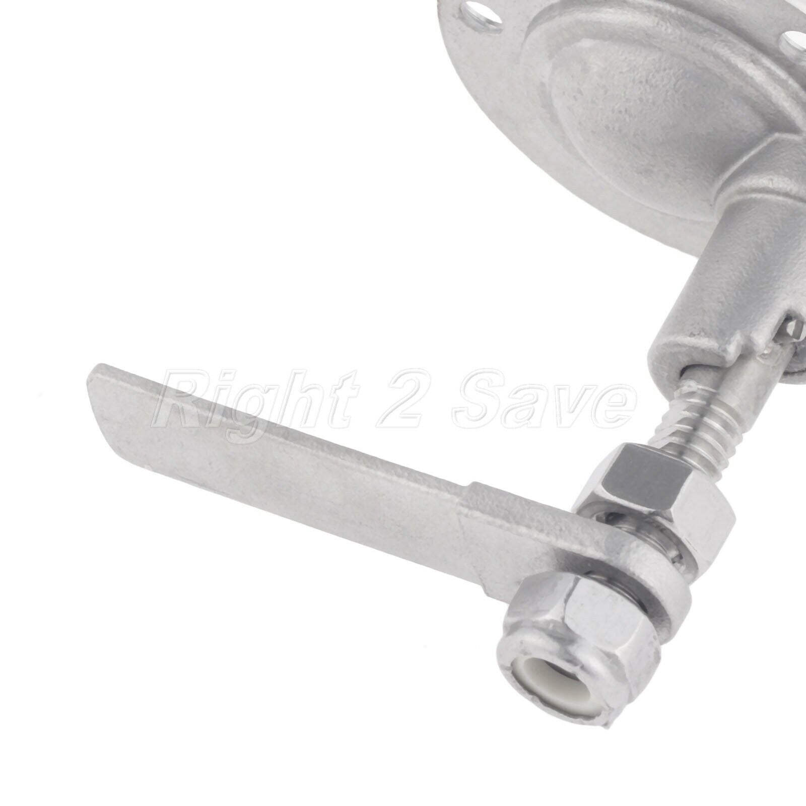Boat 2" Hatch Lacth Turning Lock Lift Ring Handle Marine Stainless Adapter Latch