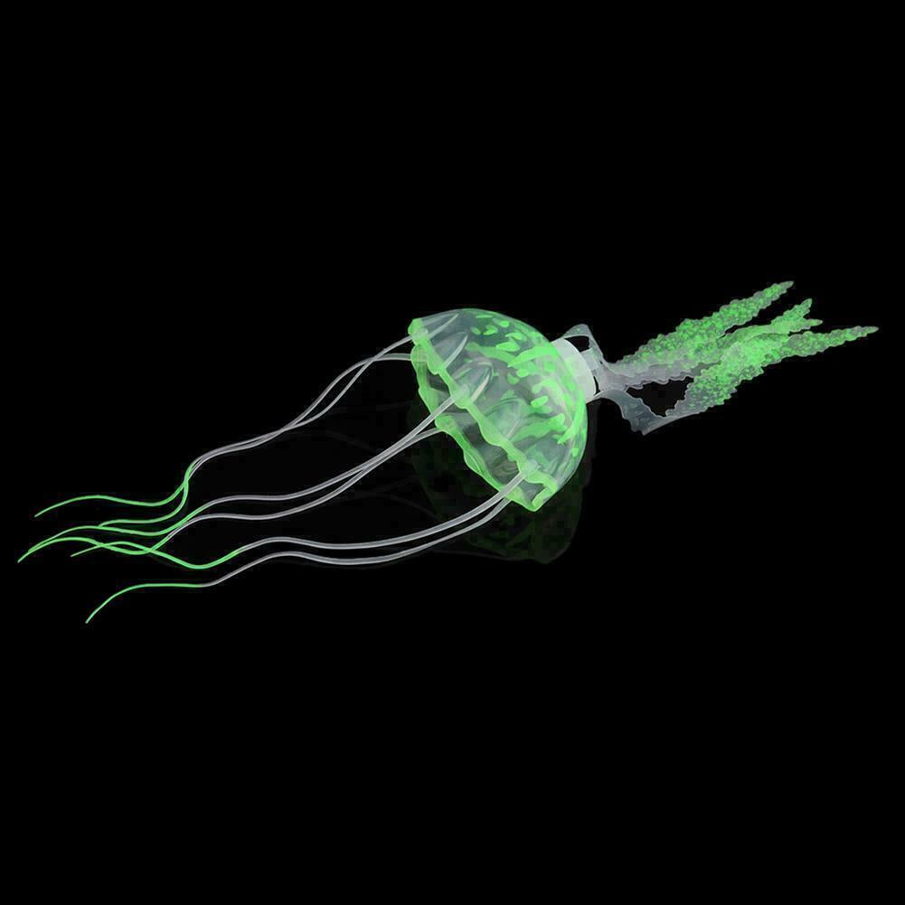 Bright Jellyfish Aquarium Fish Tank Decoration Animal Accessories