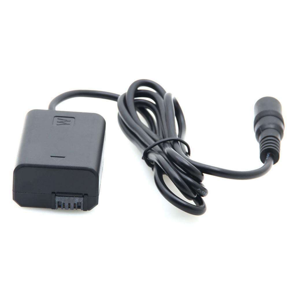 3FT Dummy Battery Pack DC Coupler Power Cord Supply Kit For SONY Camera