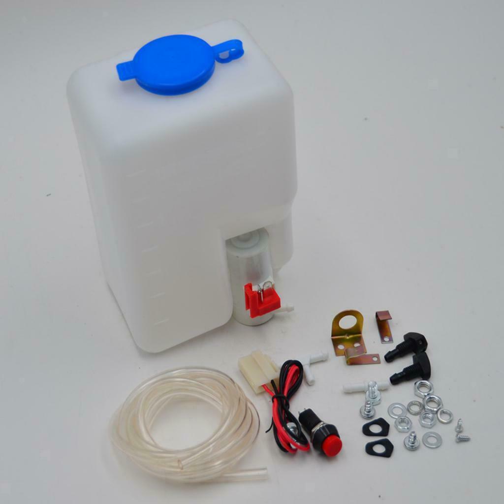 Windshield Washer Kit Pump Reservoir Kit For 12v Classic  160186