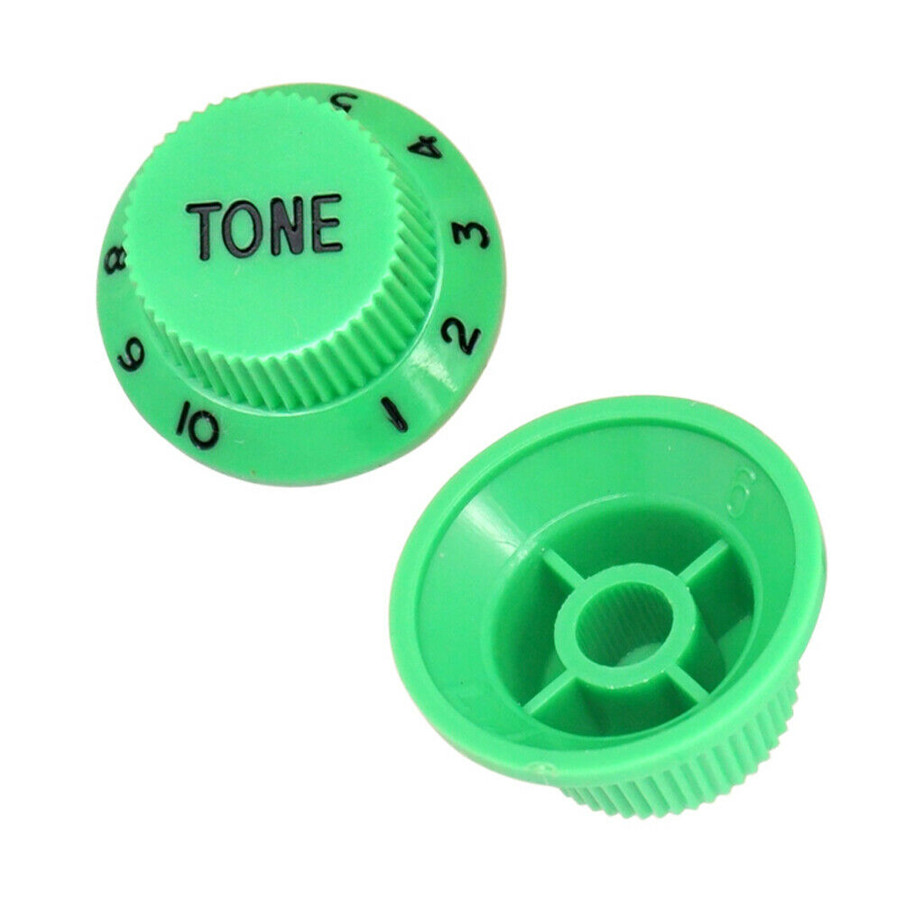 3pcs Plastic Bass Knobs 1 Volume 2 Tone Speed Control Knobs Replacement