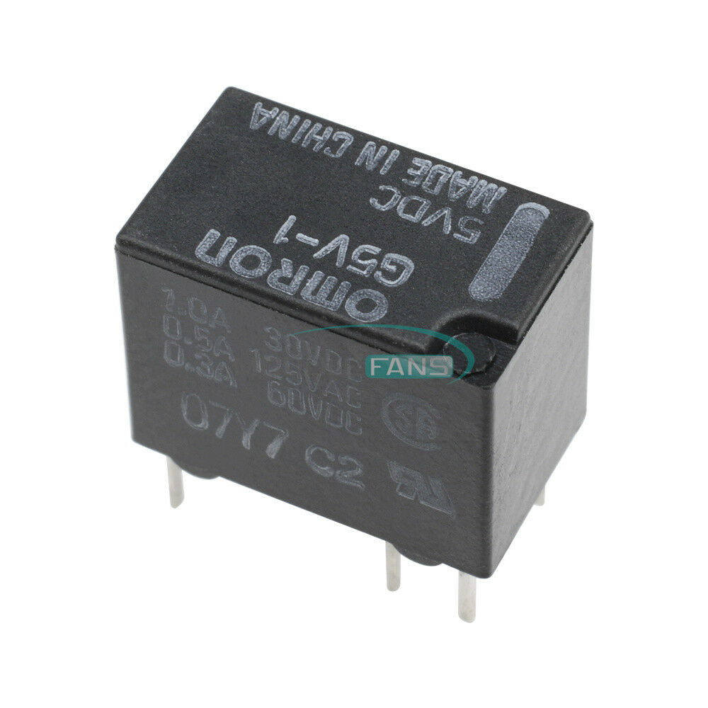 10PCS 6Pin 5V G5V-1-5VDC Signal Relay 6 PINS for Omron Relay  5V New M