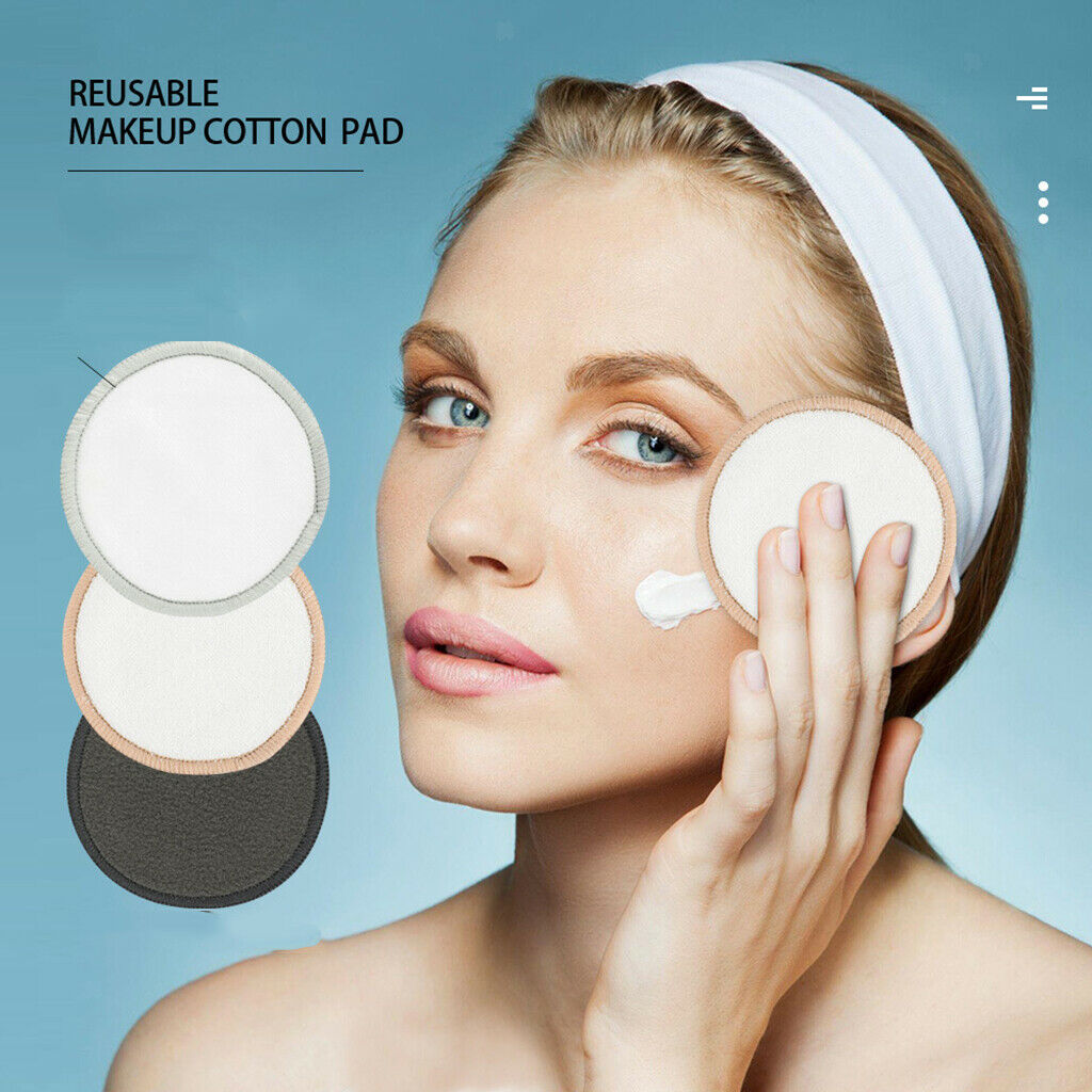 Pack of 5 Make Up Remover Pad Towels Facial Cleansing Cloth Face Washing