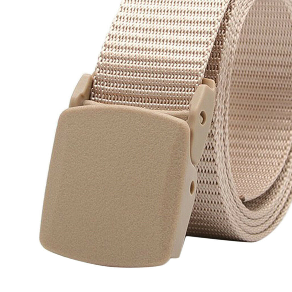 2Pcs Army Outdoor Nylon Webbing Belt Travel Sports Long Jeans Waistbelt