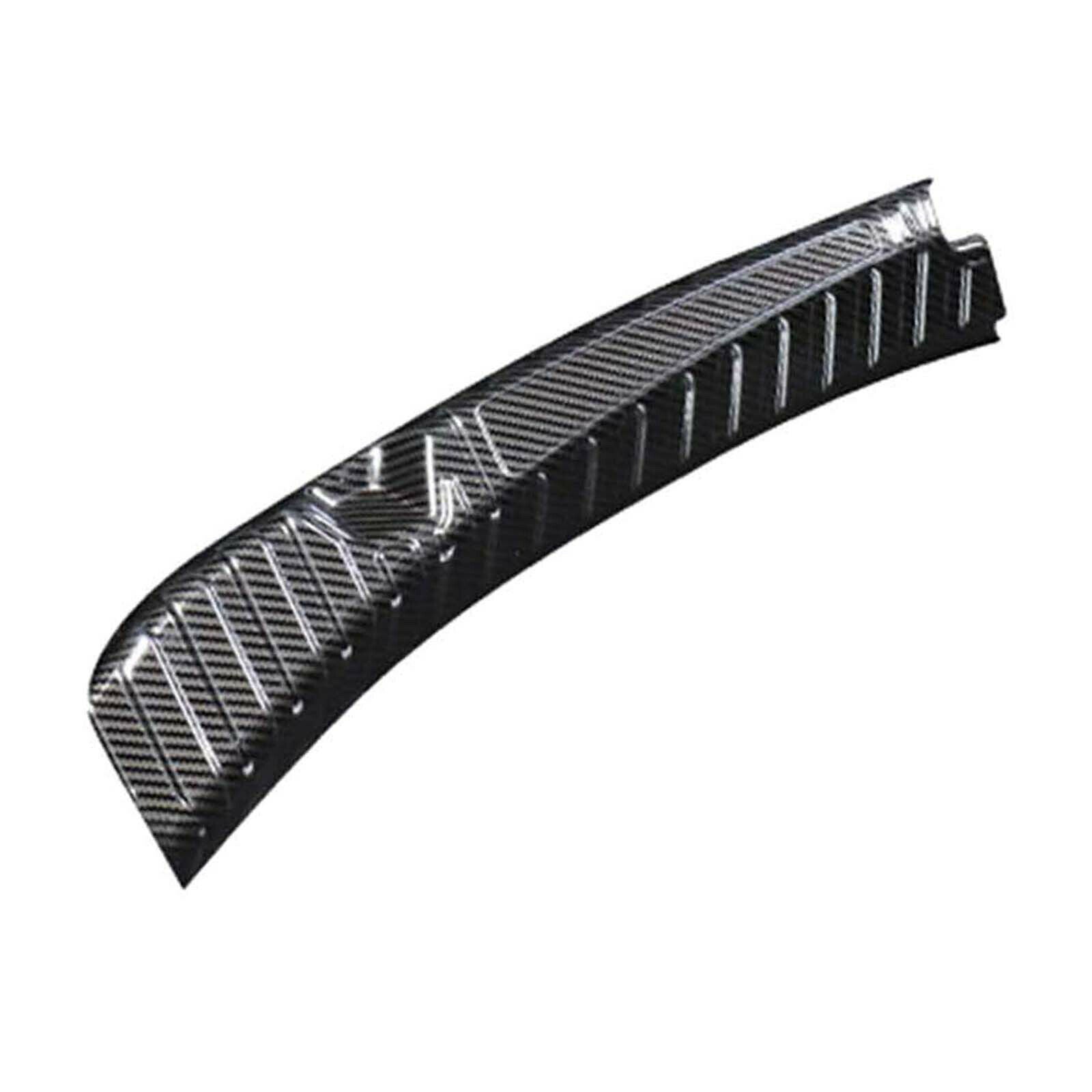 2 Packs Inner Rear Trunk Protect Guard Sill Plate for Tesla Car Carbon fiber