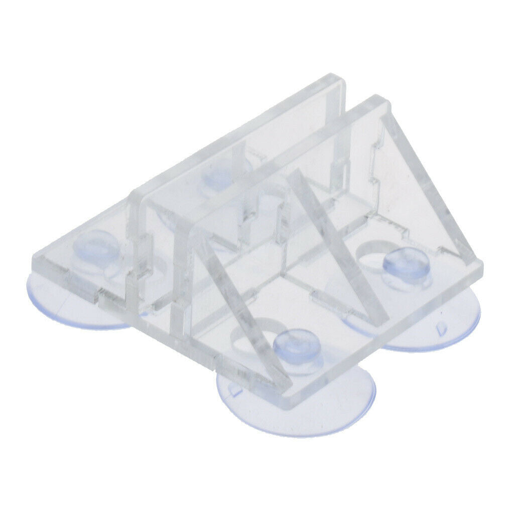 Divider Sheet Sucker Holder Suction Cup for Aquarium   Tank Transparent