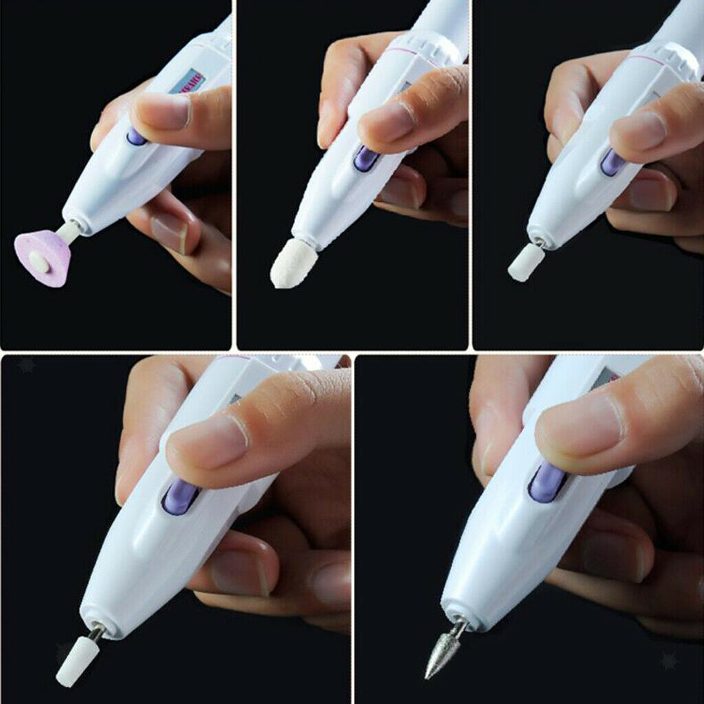 New Portable Professional Electric Manicure Nail Care File Drill Tool Kit