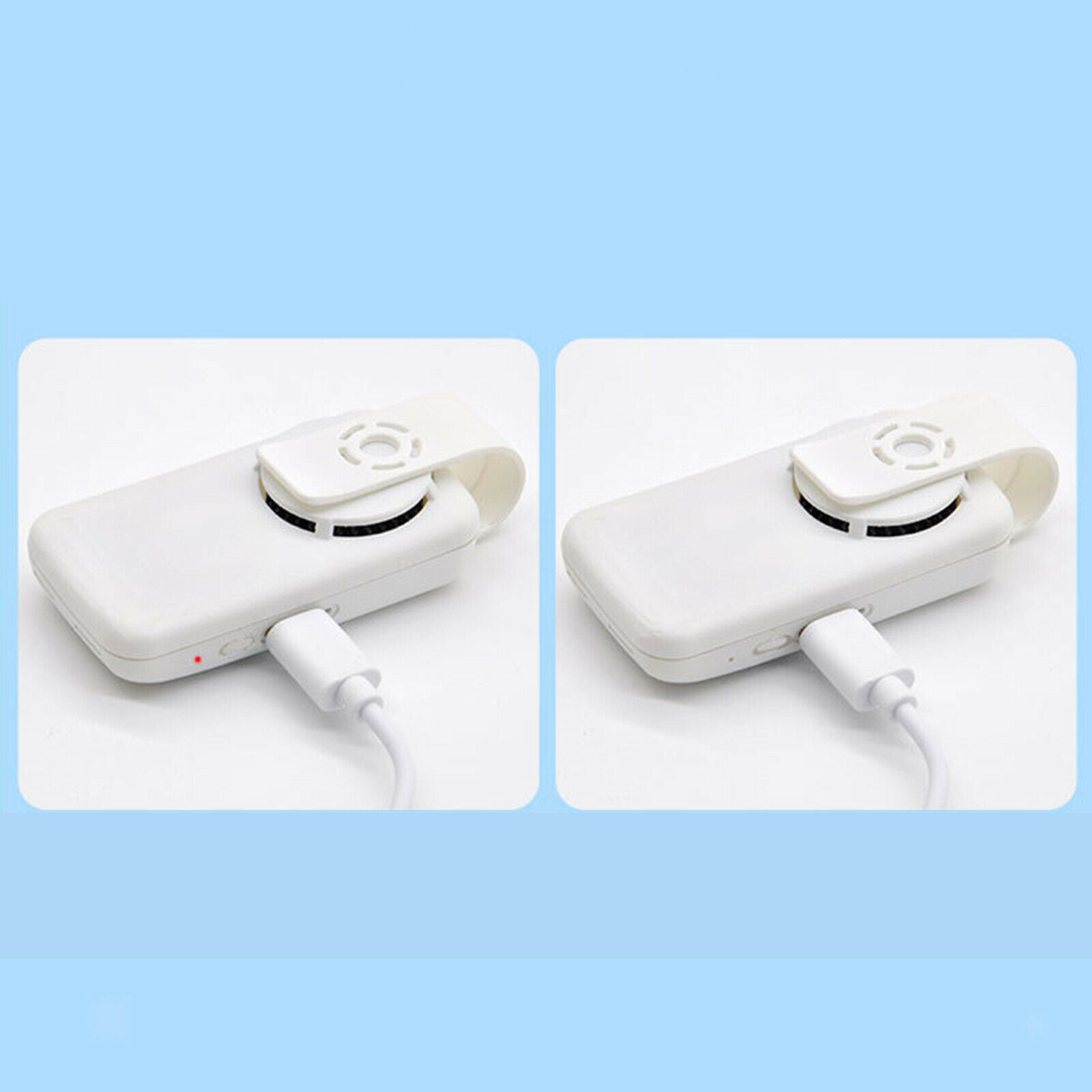 Mini Masked Fan Cooling Clip-On Reusable Moisture Resistant