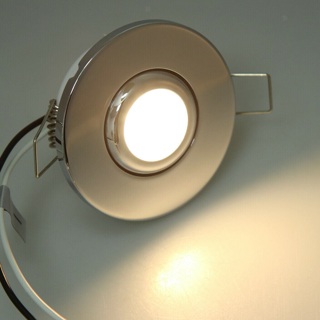 2.6" 12V 1.1W LED Recessed Ceiling Light Downlight Lamp Spotlight 3000K