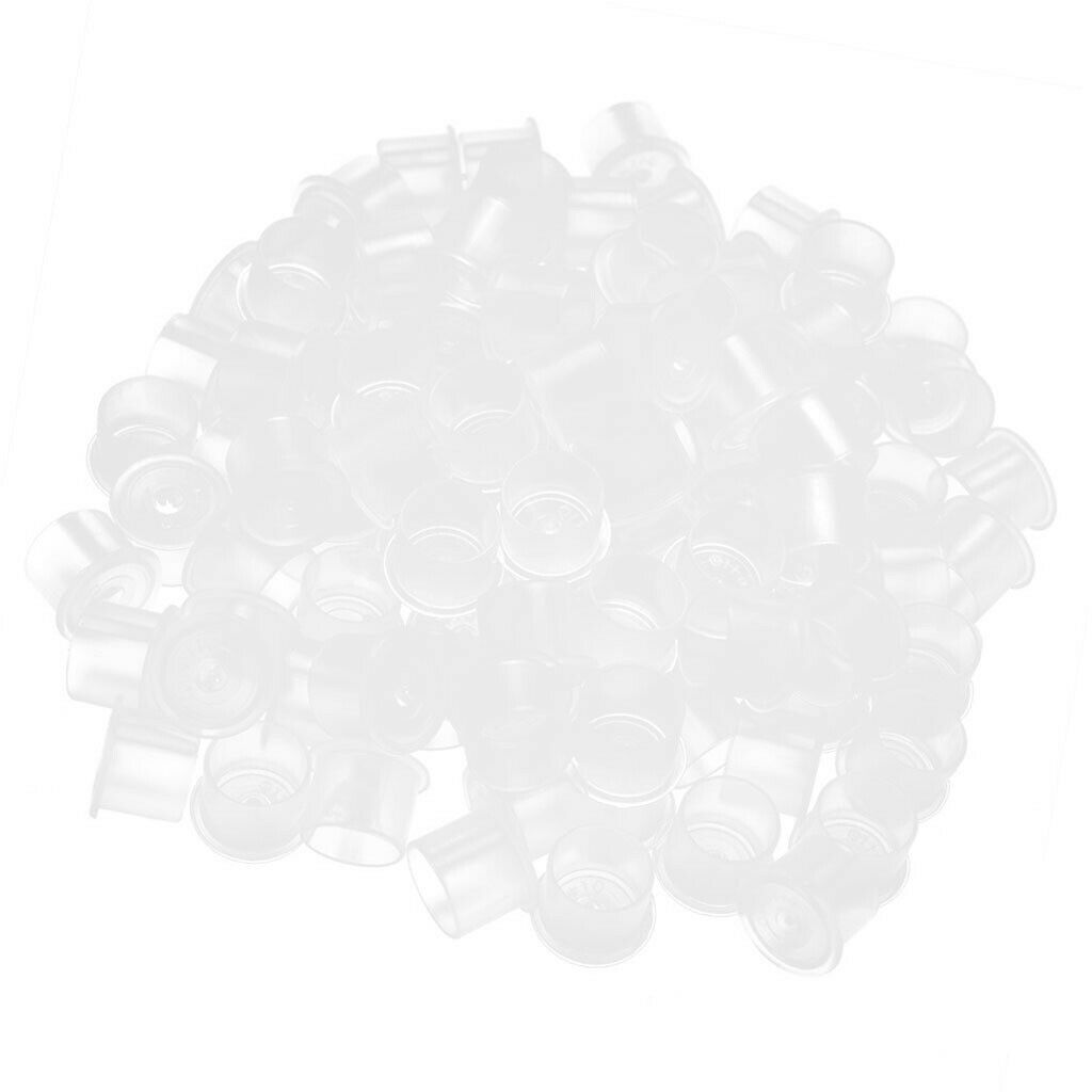 1000x Tattoo Tool Tattoo Ink Caps Ink Cups Pigment Mugs Ink Cups