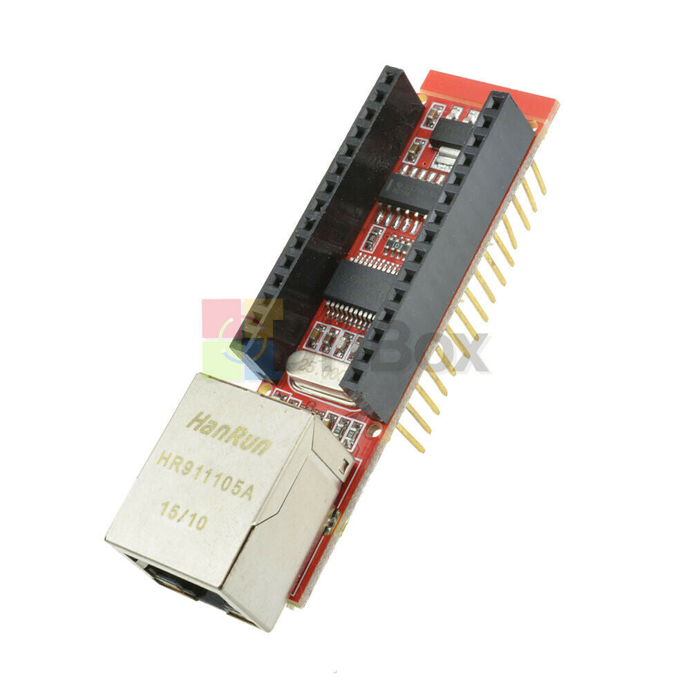 ENC28J60 Ethernet Shield for Arduino Nano 3.0 RJ45 Webserver Module New