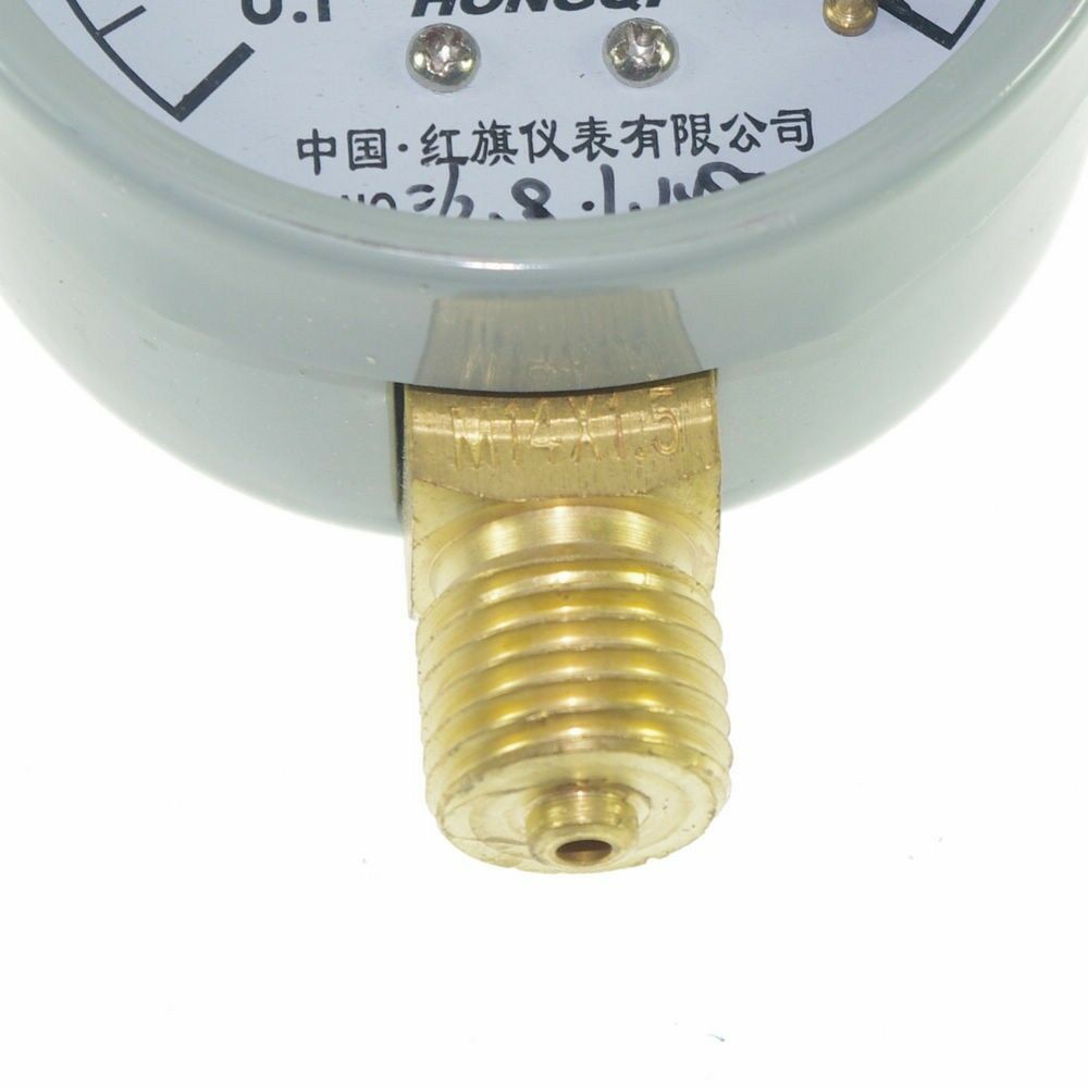 Vacuum Gauge Air Pressure Gauge Universal Gauge M14*1.5 60mm Dia -0.1-0Mpa
