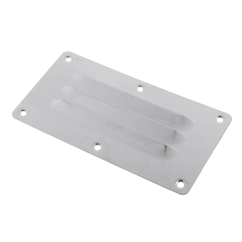 Boat Louver Vent Cover 3 Slot Ventilation - Marine 304 Stainless Steel