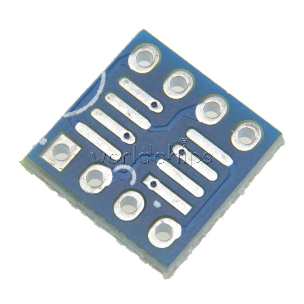 50pcs SOP8 SO8 SOIC8 TSSOP8 MSOP8 to DIP8 Adapter PCB DIY Conveter Board new