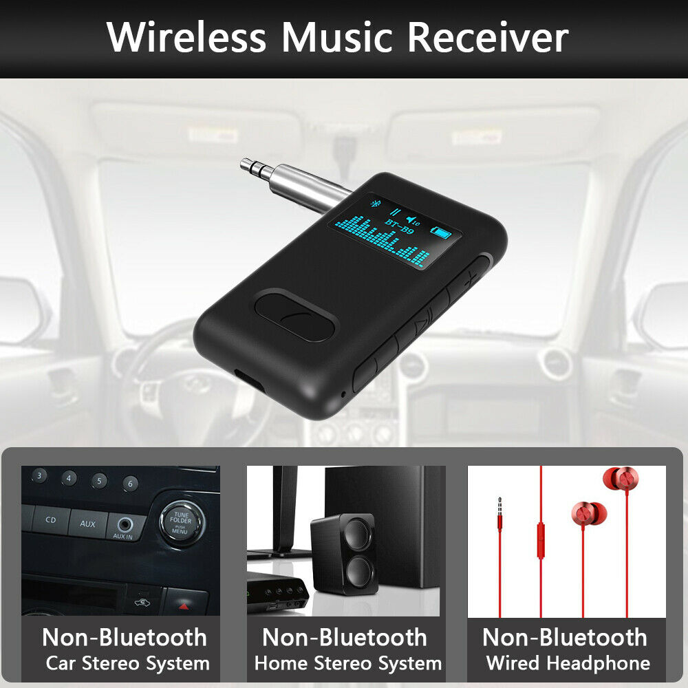 Mpow Bluetooth Audio Receiver 5.0 bh298  Wireless 15h Play time 30m / 66ft