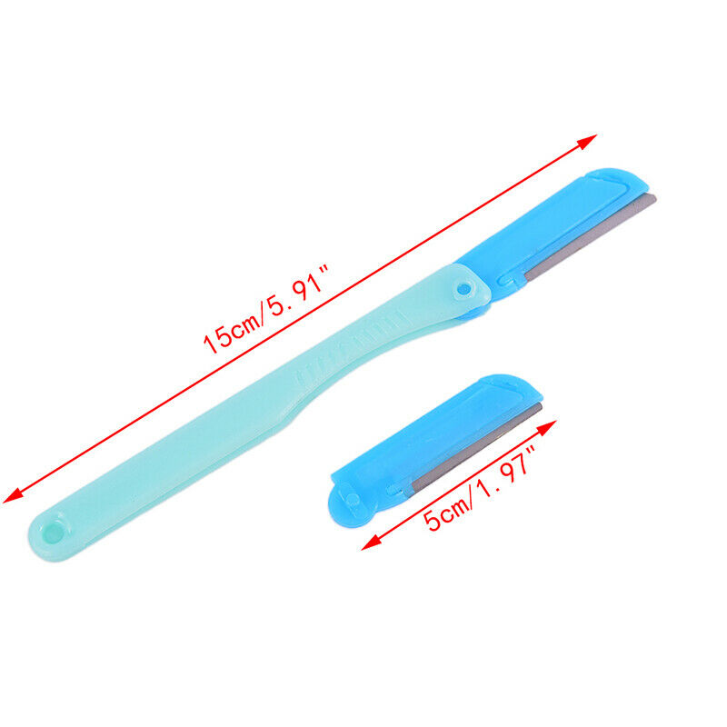 Portable Blade Eyebrow Trimmer Set Women Facial Blade Face Razor Shaver B.l8