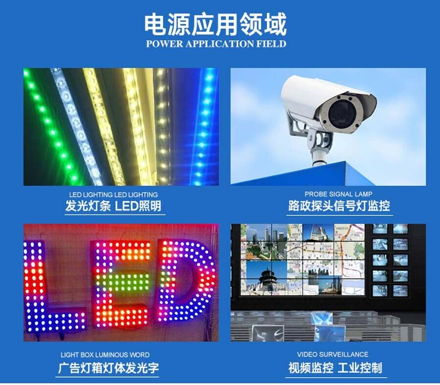 18V 10A 180W DC Regulated Switching Power Supply PSU LED Strip Intercom Doorbell