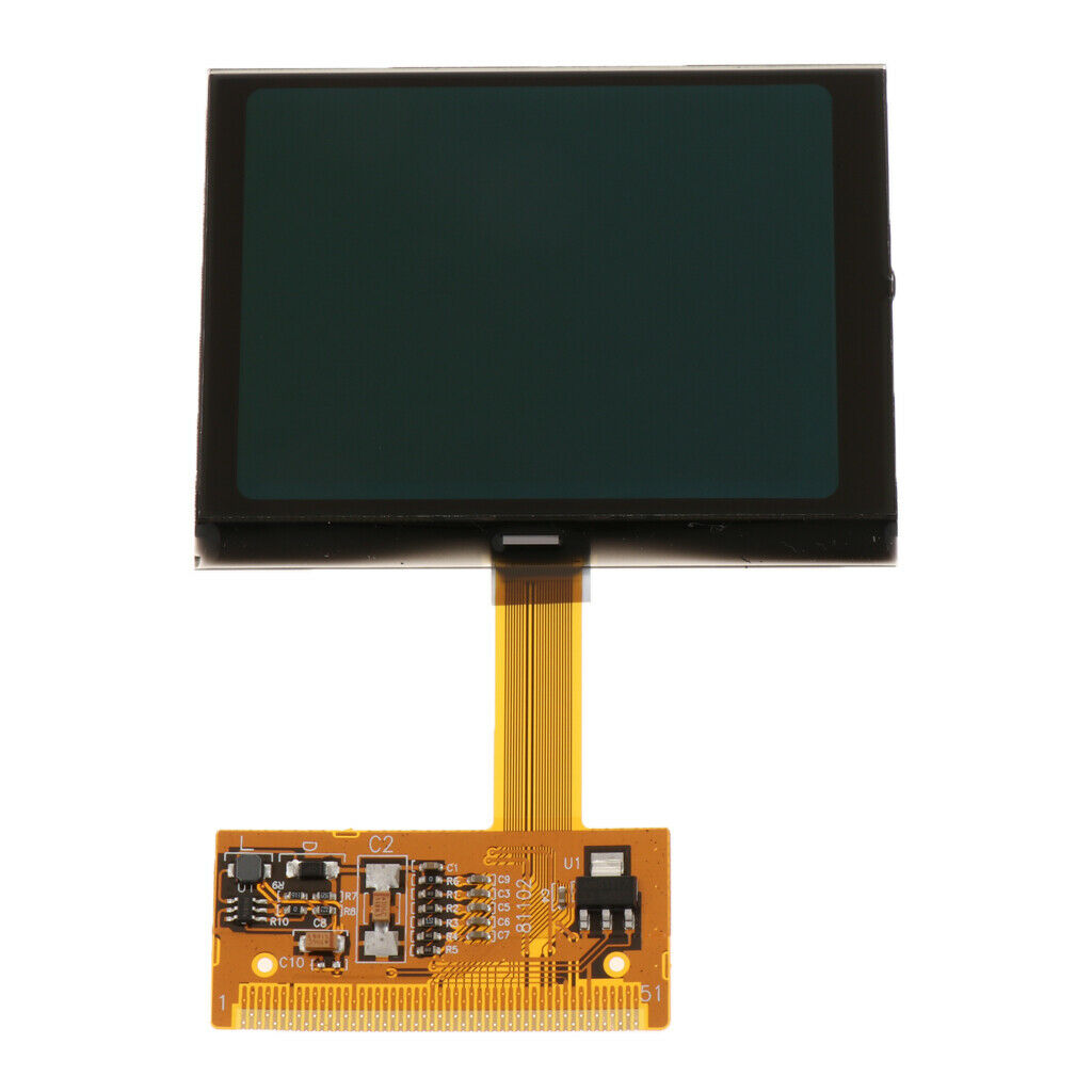 3 Pieces Repair Auto Car LCD Display Screens Instrument Cluster for Audi