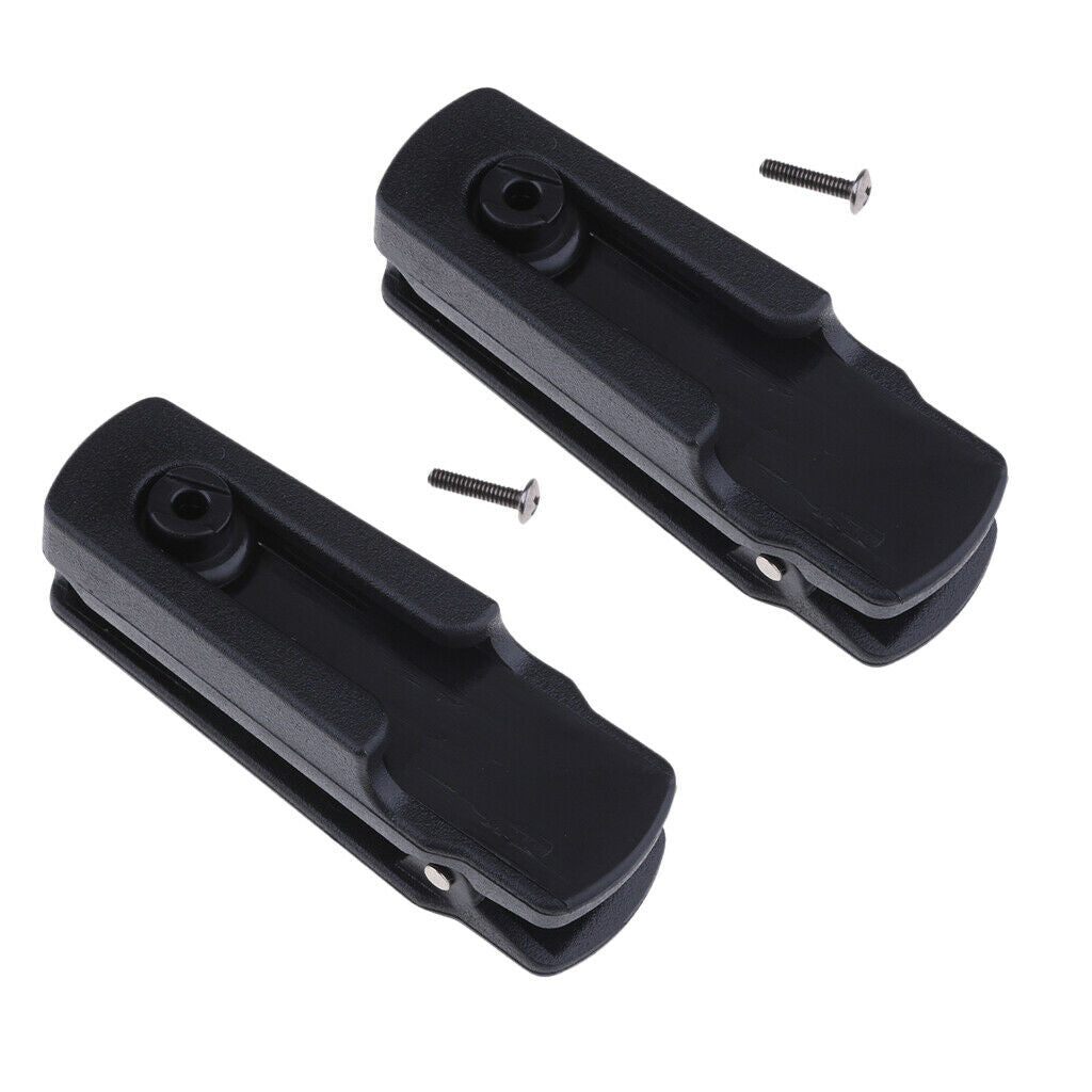 2x Belt Clip For  Bf-a58 Bf-9700 Radio Walkie-talkie Portable Two Way