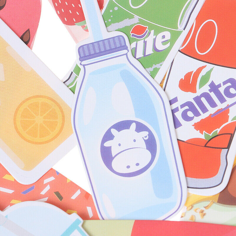 30pcs eating sugar shaped hand-painted bookmark sweets drink ca.l8
