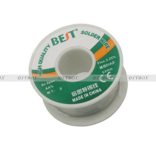 100g 0.5mm 60/40 Tin Solder Wire Rosin Core Soldering Wire Tube DIY
