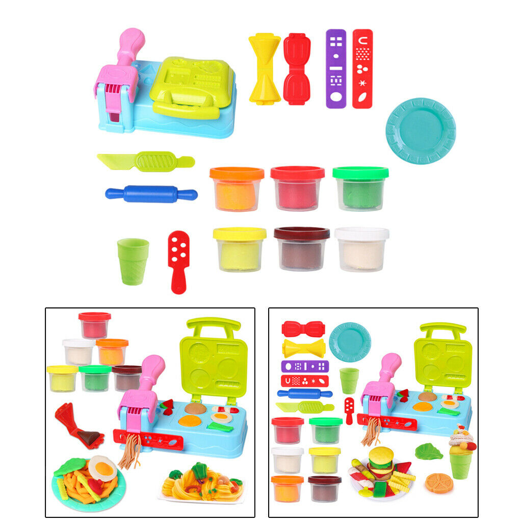 Simulation Kids Kitchen Playset Pretend Play Girl Boy Preschool Noodles Set
